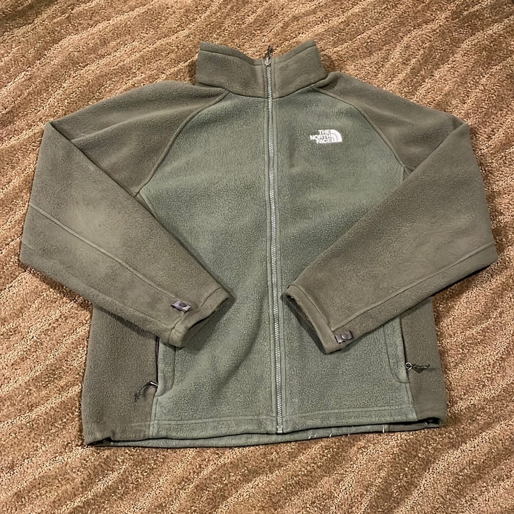 North face zip up fleece
